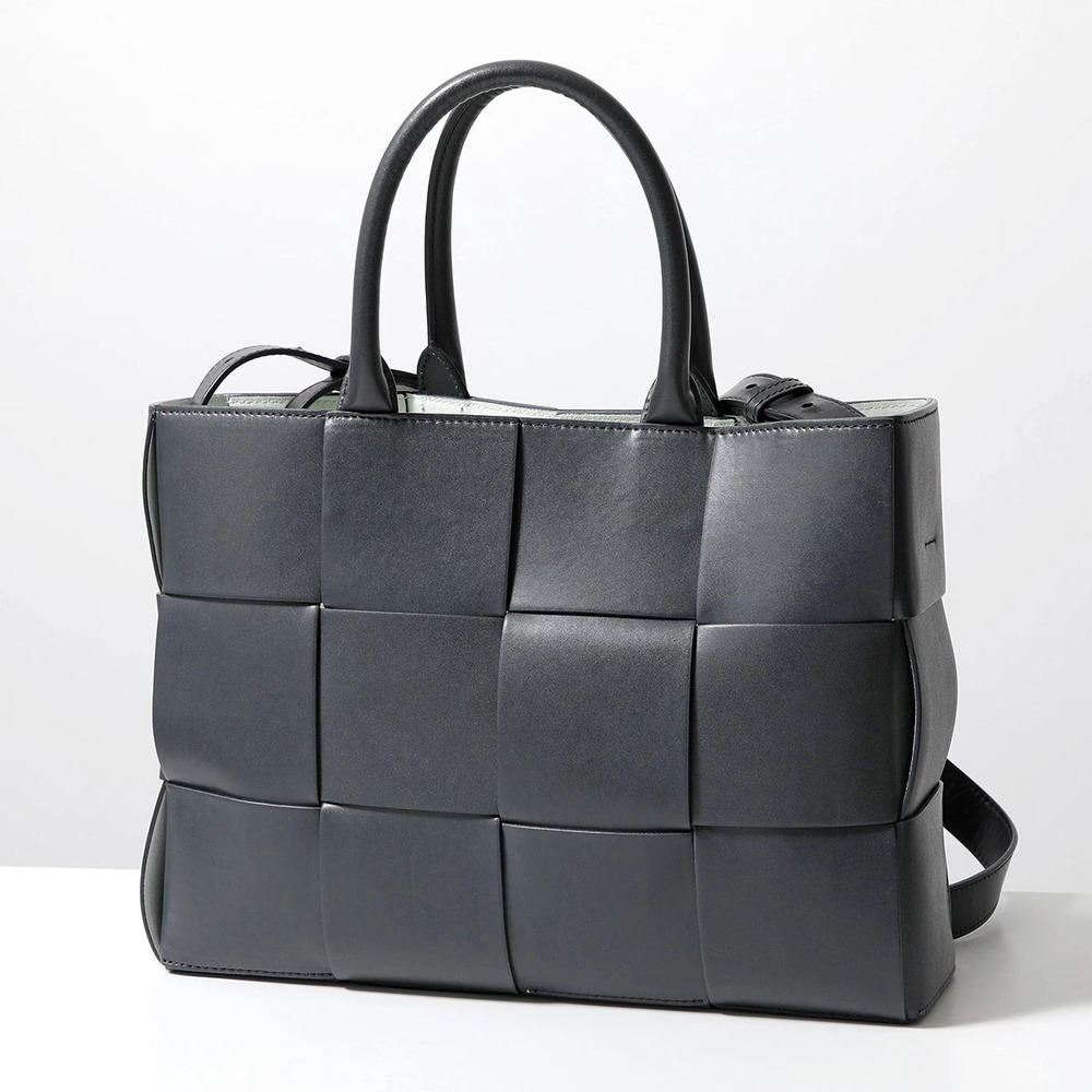 BOTTEGA VENETA Arco Tote Bag Shoulder Intrecciato Weave Maxi